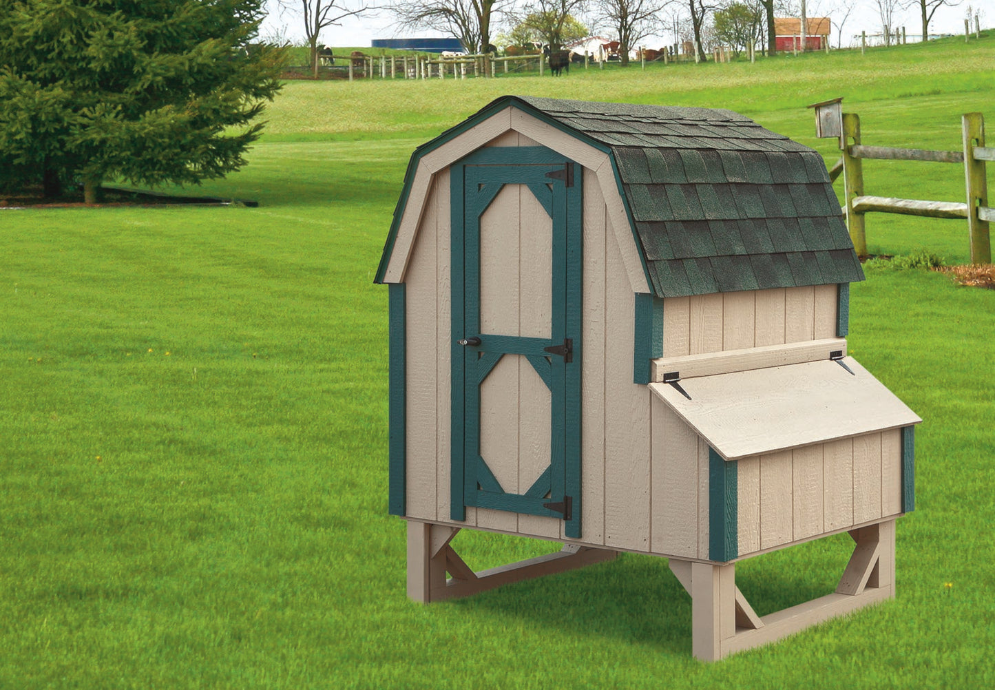 LP® Siding Dutch Coop | 4' x 4'