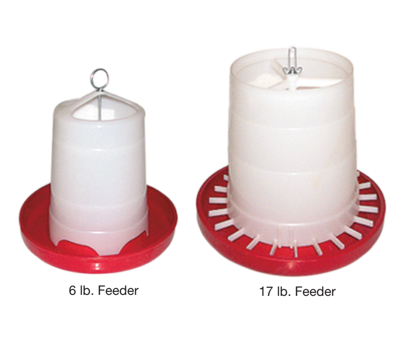 Chicken Coop Feeders | 6lb & 17lb Feeders